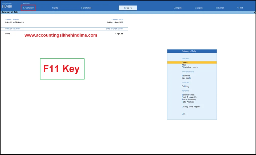 Provide gst/e-way bill details in tally not showing