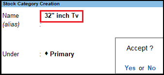 Stock Creation in hindi
