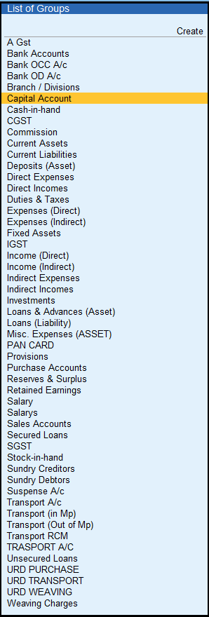 Tally Prime मे Ledger को Group कैसे दे।