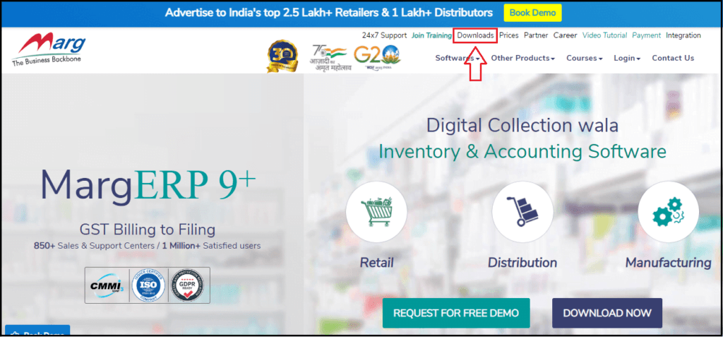 Marg Erp 9 Software Download and Install कैसे करे।